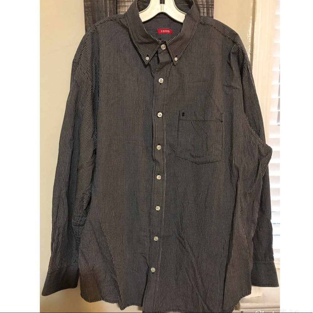 IZOD MENS DRESS SHIRT